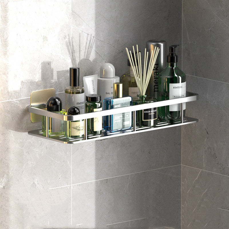 Sleek and Convenient Wall-Mounted Bathroom Shelf