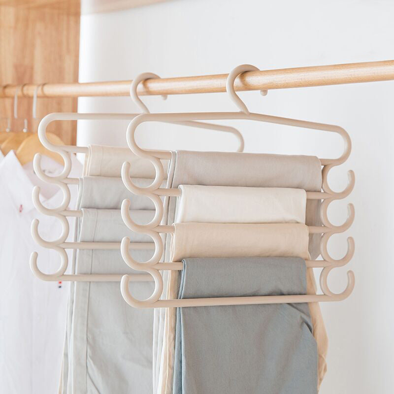 Stainless Steel Wardrobe Storage Pants Trousers Hanger