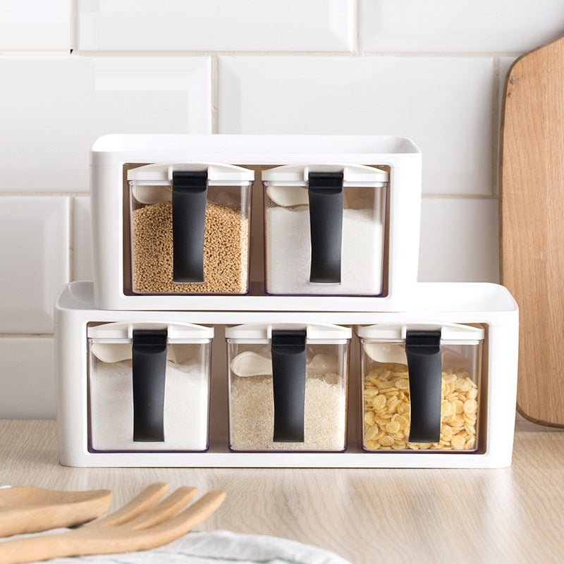 Stacked Plastic Spice Rack