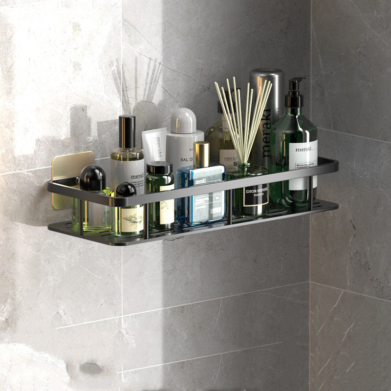 Sleek and Convenient Wall-Mounted Bathroom Shelf