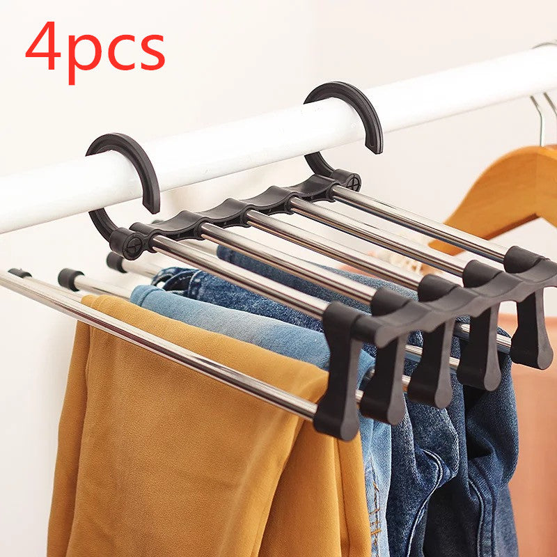 Telescopic Folding Multifunctional Pants Rack