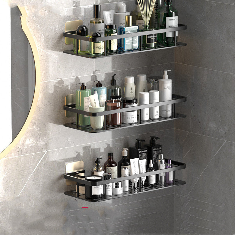 Sleek and Convenient Wall-Mounted Bathroom Shelf