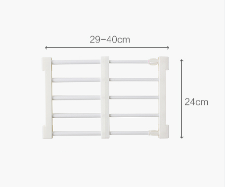 Retractable Tiered Shelf Cabinet and Bathroom Shelf