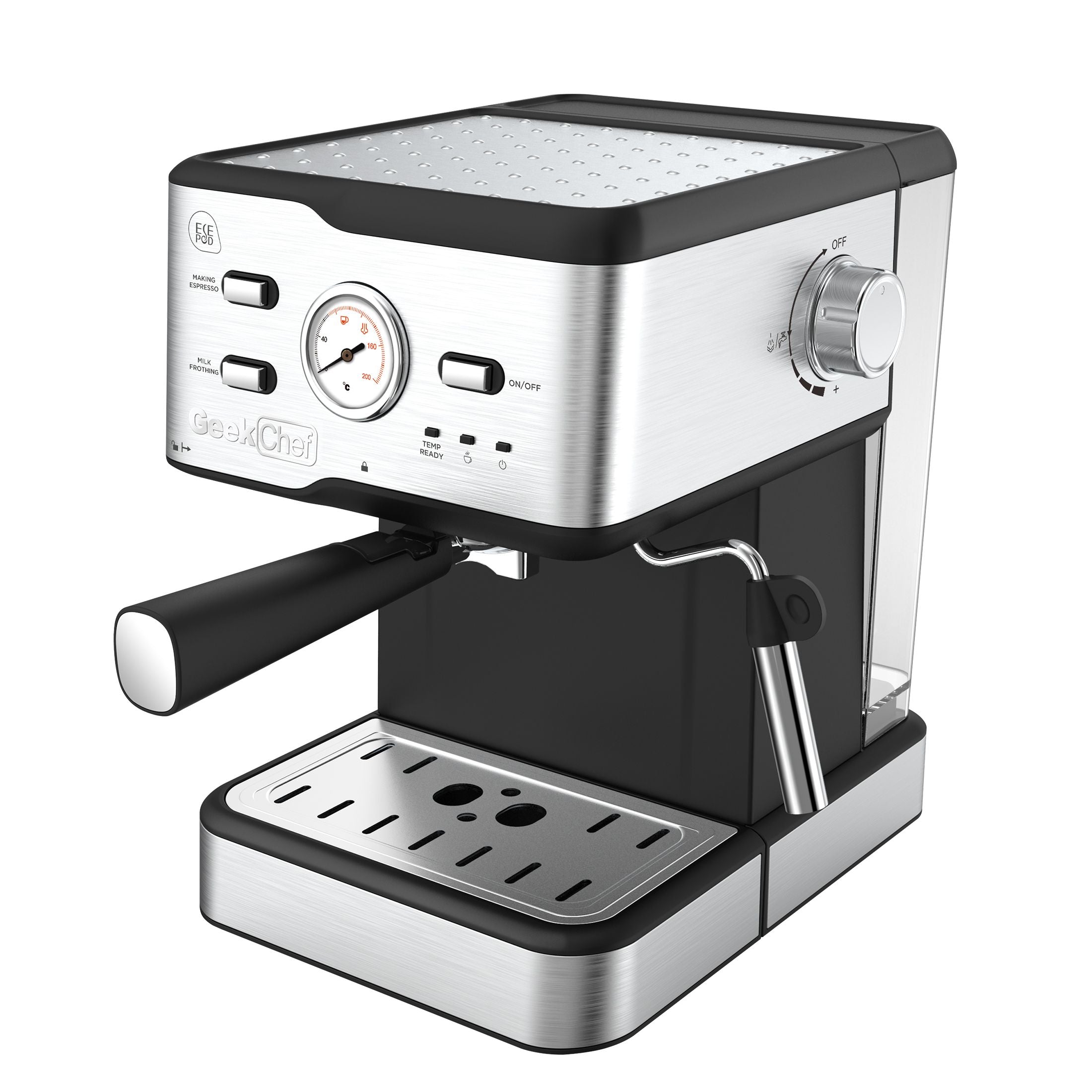 Espresso Machine 20 Bar Pump Pressure Cappuccino Latte Maker Coffee Machine