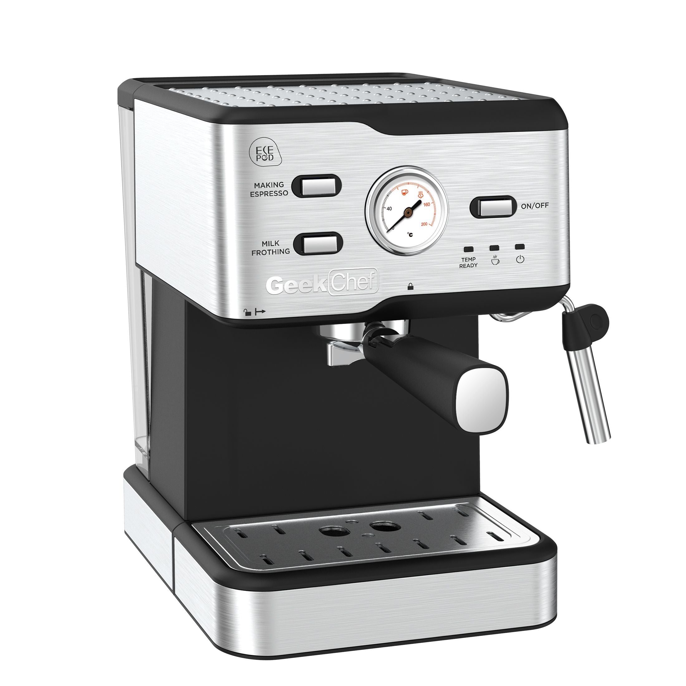 Espresso Machine 20 Bar Pump Pressure Cappuccino Latte Maker Coffee Machine